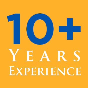 10+ years experience